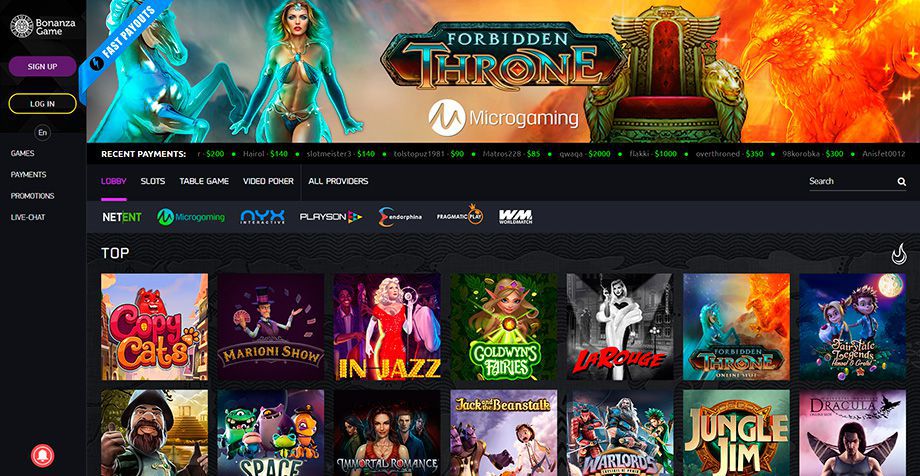 BonanzaGame Casino - Eksploracja Świata Gier Online 0 BonanzaGame Casino - Eksploracja Świata Gier Online 0